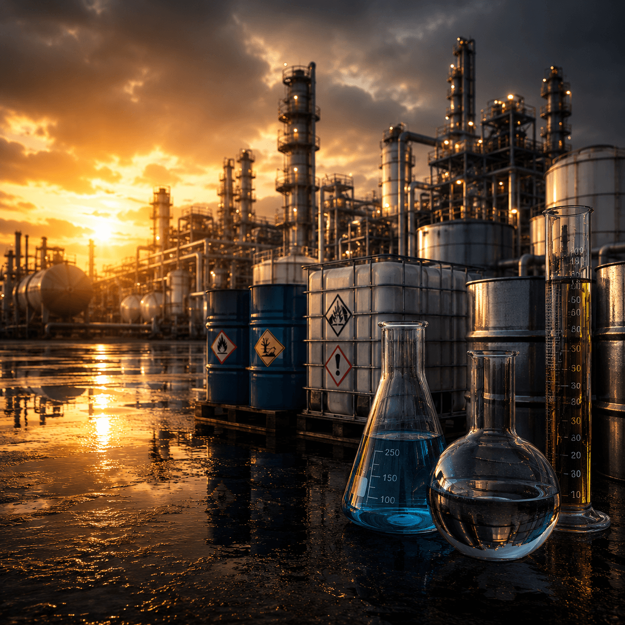 Home industrial chemicals